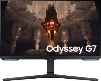 Монитор Samsung 28" Odyssey G7 S28BG700EI черный IPS LED 16:9 HDMI M/M полуматовая HAS Piv 300cd 178гр/178гр 3840x2160 144Hz FreeSync Premium Pro DP 4K USB 7кг - цена, купить или заказать с доставкой в интернет-магазине Монитор Samsung 28" Odyssey G7 S28BG700EI черный IPS LED 16:9 HDMI M/M полуматовая HAS Piv 300cd 178гр/178гр 3840x2160 144Hz FreeSync Premium Pro DP 4K USB 7кг - купить недорого с доставкой в интернет-магазине