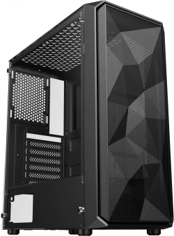 Корпус Оклик OCC-MD303 черный без БП ATX 6x120mm 2xUSB2.0 1xUSB3.0 audio bott PSU - купить недорого с доставкой в интернет-магазине