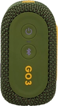 Колонка порт. JBL GO 3 зеленый 4.2W 1.0 BT (JBLGO3GRN) - купить недорого с доставкой в интернет-магазине