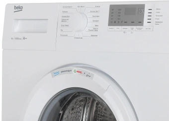 Стиральная машина Beko WRE6512BWW класс: A загр.фронтальная макс.:6кг белый - купить недорого с доставкой в интернет-магазине