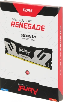 Память DDR5 2x16GB 6800MHz Kingston KF568C36RSK2-32 Fury Beast RTL Gaming PC5-54400 CL36 DIMM 288-pin 1.4В kit с радиатором Ret - купить недорого с доставкой в интернет-магазине