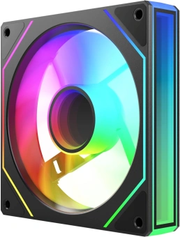 Вентилятор для корпуса Bloody CF-11 LCD ARGB 120х120x25 черный 4-pin 32дБ (упак.:1шт) (CF-11-ARGB120-BK) Ret - купить недорого с доставкой в интернет-магазине