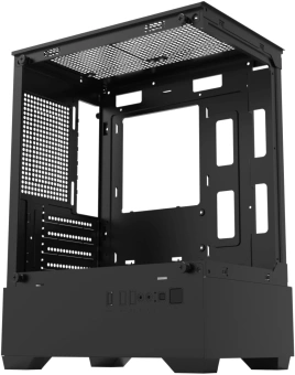 Корпус Bloody CC-125 черный без БП mATX 5x120mm 2xUSB2.0 1xUSB3.0 audio bott PSU - купить недорого с доставкой в интернет-магазине