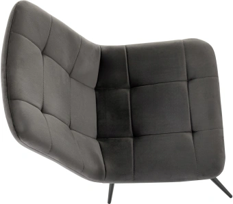 Стул для дома Бюрократ CH-K1_4 комплект 4шт т.серый Holland 18 металл черный на ножках (CH-K1_1/HL18_4) - купить недорого с доставкой в интернет-магазине