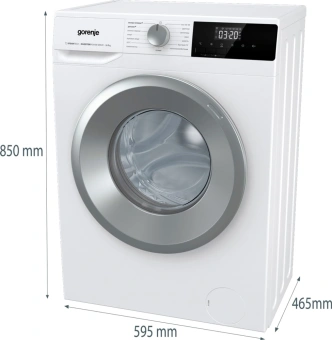 Стиральная машина Gorenje W2NHPI72SCS класс: A загр.фронтальная макс.:7кг белый инвертер - купить недорого с доставкой в интернет-магазине