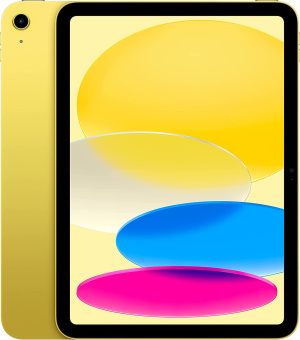Планшет Apple iPad 2022 A2696 A14 Bionic 6С ROM64Gb 10.9" IPS 2360x1640 iOS желтый 12Mpix 12Mpix BT WiFi Touch 10hr - купить недорого с доставкой в интернет-магазине