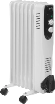 Радиатор масляный Ballu Classic BOH/CL-07WRN 1500Вт белый/черный - купить недорого с доставкой в интернет-магазине