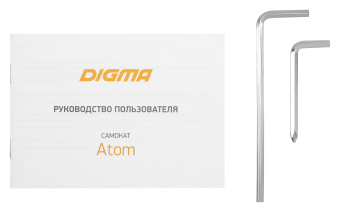Самокат Digma Atom трюковый 2-кол. черный/бирюзовый (ST-AT-100) - купить недорого с доставкой в интернет-магазине