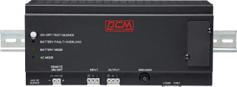 Источник бесперебойного питания Powercom DRU-500 300Вт 500ВА черный Gen 2 - купить недорого с доставкой в интернет-магазине