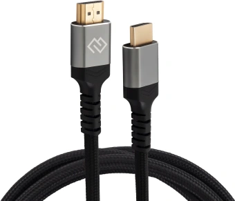 Кабель аудио-видео Digma HDMI (m)/HDMI (m) 2м. феррит.кольца позолоч.конт. черный (D-HDMI-2FF-V2.1-2M) - купить недорого с доставкой в интернет-магазине