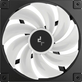 Вентилятор для корпуса Deepcool FD14 ARGB 140х140x25 черный 4-pin 25.6дБ (R-FD14-BKAPN1-G) Ret - купить недорого с доставкой в интернет-магазине
