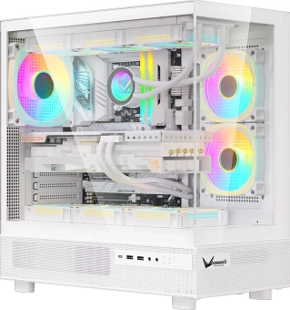 Корпус Formula Crystal Z8 белый без БП ATX 11x120mm 4x140mm 1xUSB3.0 audio bott PSU - купить недорого с доставкой в интернет-магазине