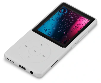 Плеер Hi-Fi Flash Digma M5 BT 16Gb белый/2.4"/FM/microSD/microSDHC - купить недорого с доставкой в интернет-магазине