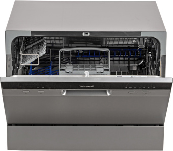 Посудомоечная машина Weissgauff TDW 4017 DS серебристый/черный (компактная) - купить недорого с доставкой в интернет-магазине
