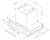Вытяжка встраиваемая Elica Boxin LX/BL MAT/A/120 черный управление: поворотные переключатели (1 мотор)