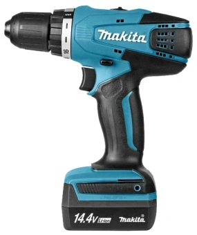 Дрель-шуруповерт Makita DF347DWE аккум. патрон:быстрозажимной (кейс в комплекте) - купить недорого с доставкой в интернет-магазине