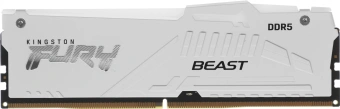 Память DDR5 16GB 6800MHz Kingston KF568C34BWA-16 Fury Beast RGB RTL Gaming PC5-54400 CL34 DIMM 288-pin 1.4В kit dual rank с радиатором Ret - купить недорого с доставкой в интернет-магазине