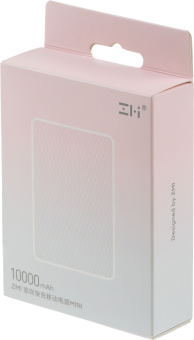Мобильный аккумулятор ZMI QB817 10000mAh QC3.0/PD3.0 22.5W 3A 2xUSB-A/USB-C голубой/розовый (QB817 COLOR) - купить недорого с доставкой в интернет-магазине