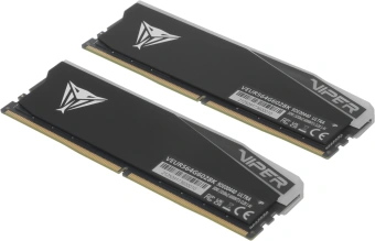 Память DDR5 2x32GB 6000MHz Patriot VEUR564G6028K Viper Elite 5 Ultra RGB RTL Gaming PC5-48000 CL28 DIMM 288-pin 1.4В kit single rank с радиатором Ret - купить недорого с доставкой в интернет-магазине