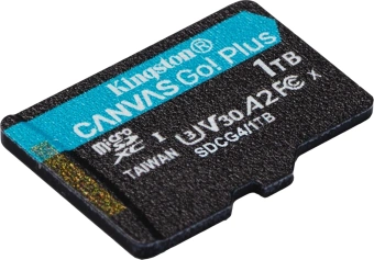 Флеш карта microSDXC 1TB Kingston SDCG4/1TB Canvas Go! Plus + adapter - купить недорого с доставкой в интернет-магазине