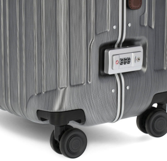Чемодан Piquadro PQ LM (BV4427PQLM/NCU) 46x68x26.5см 69л. 4.68кг. поликарбонат/натур.кожа темно-серый - купить недорого с доставкой в интернет-магазине