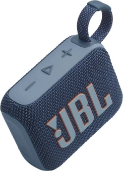 Колонка порт. JBL GO 4 синий 4.2W 1.0 BT 850mAh (JBLGO4BLU) - купить недорого с доставкой в интернет-магазине