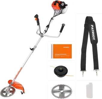 Триммер бензиновый Patriot PT 540 2200Вт 3л.с. разбор.штан. реж.эл.:леска/нож - купить недорого с доставкой в интернет-магазине