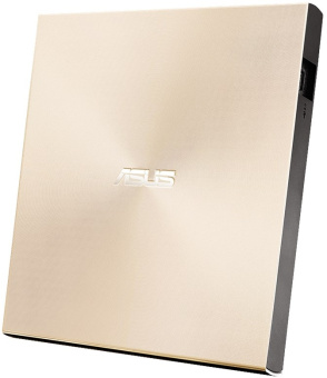Привод DVD-RW Asus SDRW-08U9M-U золотистый USB slim ultra slim M-Disk Mac внешний RTL - купить недорого с доставкой в интернет-магазине