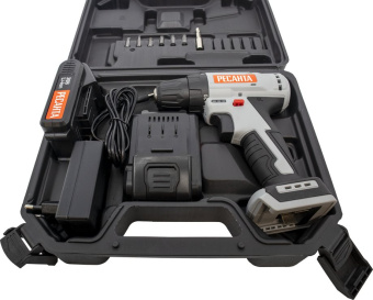 Дрель-шуруповерт Ресанта ДА-20-2ЛК-Б аккум. патрон:быстрозажимной (кейс в комплекте) (75/14/10) - купить недорого с доставкой в интернет-магазине
