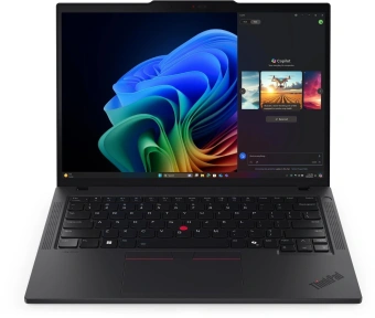 Ноутбук Lenovo ThinkPad T14 G6 Core Ultra 7 255U 16Gb SSD512Gb Intel Graphics 14" IPS WUXGA (1920x1200) Windows 11 Pro 64 black WiFi BT Cam (21QDS2D900) - купить недорого с доставкой в интернет-магазине