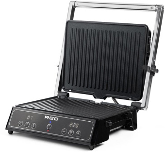 Электрогриль Red Solution SteakPRO RGM-M809 2000Вт черный - цена, купить или заказать с доставкой в интернет-магазине Электрогриль Red Solution SteakPRO RGM-M809 2000Вт черный - купить недорого с доставкой в интернет-магазине