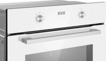 Духовой шкаф Электрический Weissgauff EOM 698 PDW Telescopic & Catalytic белый - купить недорого с доставкой в интернет-магазине