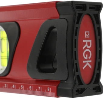 Уровень RGK U7060 пузырьковый 3глаз. магнит. красный - купить недорого с доставкой в интернет-магазине
