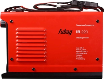 Сварочный аппарат Fubag IR 220 инвертор ММА 8.1кВт - купить недорого с доставкой в интернет-магазине