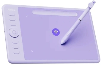 Графический планшет Parblo Intangbo SW USB Type-C фиолетовый - купить недорого с доставкой в интернет-магазине
