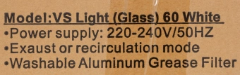 Вытяжка встраиваемая Maunfeld VS Light Glass 60 белый/стекло белое управление: кулисные переключатели (1 мотор) - купить недорого с доставкой в интернет-магазине