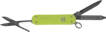 Нож перочинный Victorinox Classic SD Alox Lime Twist (0.6221.241G) 58мм 5функц. подар.коробка - купить недорого с доставкой в интернет-магазине