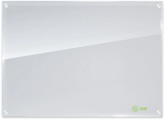 Доска стеклянная Cactus CS-GBD-65X100-WT-TM Сквозное крепление стеклянная белый 65x100см стекло крепления - купить недорого с доставкой в интернет-магазине