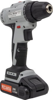 Дрель-шуруповерт Ресанта ДА-20-2ЛК-Б аккум. патрон:быстрозажимной (кейс в комплекте) (75/14/10) - купить недорого с доставкой в интернет-магазине