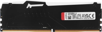 Память DDR5 2x32GB 5200MHz Kingston KF552C40BBAK2-64 Fury Beast RGB RTL Gaming PC5-41600 CL40 DIMM UDIMM 288-pin 1.25В kit single rank с радиатором Ret - купить недорого с доставкой в интернет-магазине