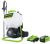 Опрыскиватель Greenworks G40BPS аккум. ранц. 15л белый/зеленый (5300007) - цена, купить или заказать с доставкой в интернет-магазине Опрыскиватель Greenworks G40BPS аккум. ранц. 15л белый/зеленый (5300007) - купить недорого с доставкой в интернет-магазине