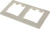 Рамка Schneider Electric Glossa GSL000206 накладная 2x вертикальный монтаж пластик бежевый - купить недорого с доставкой в интернет-магазине