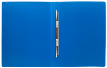 Папка метал.пруж.скоросш. Buro -ECB04PBLUE A4 пластик 0.5мм синий - купить недорого с доставкой в интернет-магазине