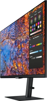 Монитор Samsung 27" ViewFinity S27B800PXIXCI черный IPS LED 16:9 HDMI полуматовая HAS Piv 350cd 178гр/178гр 3840x2160 60Hz DP 4K USB 6.7кг - купить недорого с доставкой в интернет-магазине