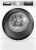Стиральная машина Bosch Serie 8 WDU8H542SN пан.англ. класс: A загр.фронтальная макс.:10кг (с сушкой) белый инвертер - купить недорого с доставкой в интернет-магазине