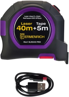 Лазерный дальномер Ermenrich Reel SLR545 PRO 2кл.лаз. 670нм цв.луч. красный в кейсе (84580) - купить недорого с доставкой в интернет-магазине