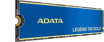 Накопитель SSD A-Data PCIe 3.0 x4 2TB SLEG-700G-2TCS-S48 Legend 700 Gold M.2 2280 - купить недорого с доставкой в интернет-магазине