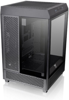 Корпус Thermaltake The Tower 500 черный без БП ATX 11x120mm 5x140mm 4xUSB3.0 audio bott PSU - купить недорого с доставкой в интернет-магазине