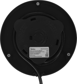 Чайник электрический Midea MK-8019 1.7л. 2200Вт серебристый/черный корпус: стекло - купить недорого с доставкой в интернет-магазине