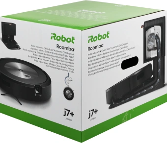 Пылесос-робот Irobot Roomba J7+ 60Вт черный (в компл.:2мешка) - купить недорого с доставкой в интернет-магазине